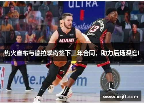 热火宣布与德拉季奇签下三年合同，助力后场深度!